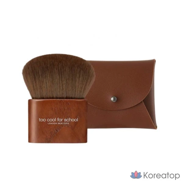 Набор кистей для пудры Too cool for school Art Class Vegan Pocket Powder Brush 1EA, 1 шт.