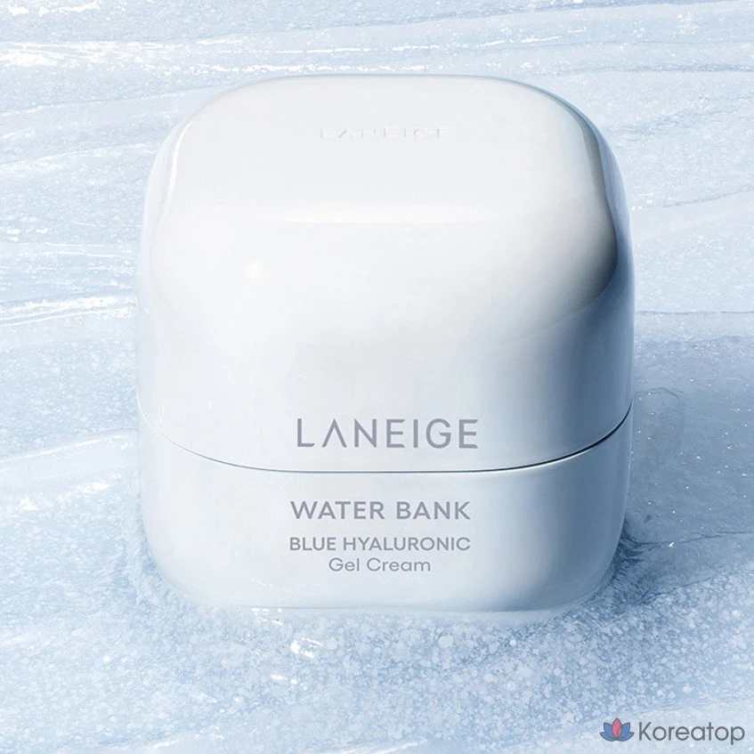 Гель-крем Laneige Water Bank Blue с гиалуроновой кислотой, 50 мл, 1 шт., фото 4