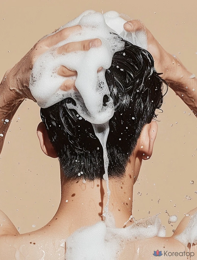 Питательный шампунь от выпадения волос Ryo с экстрактом пивных дрожжей, 980 мл, 1 шт., фото 6