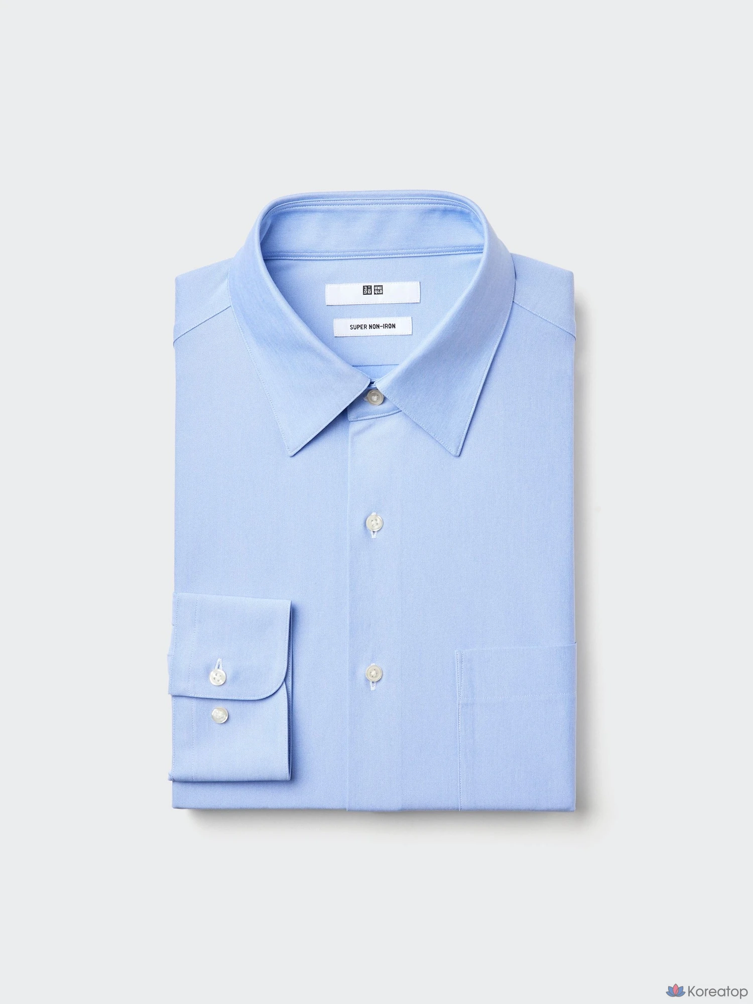Рубашка Uniqlo Super Non-Iron Stretch Shirt Regular Collar