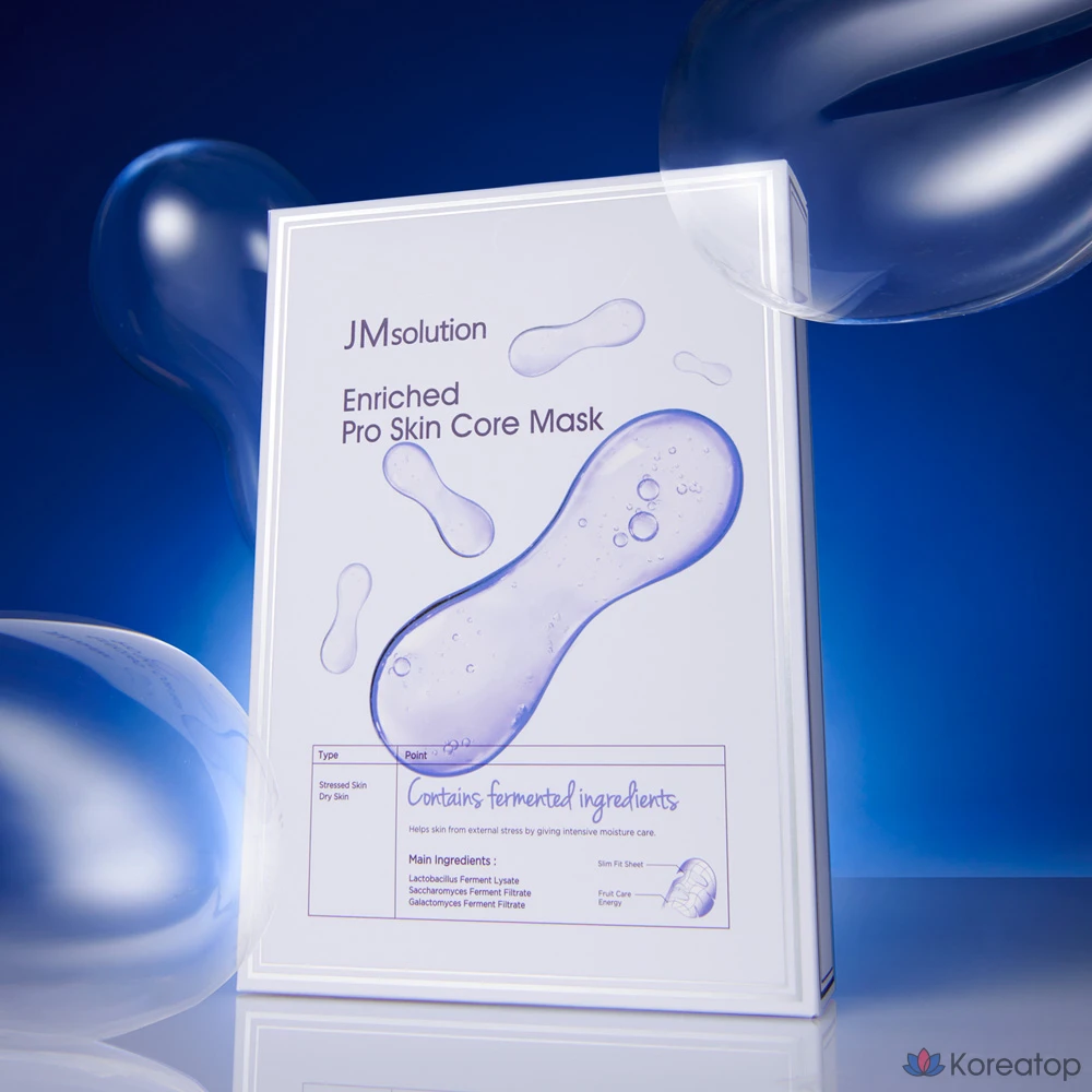 Набор из 2 масок JM Solution Enriched Mask (Skin Be Up & Pro Skin Core), 3 набора, 20 штук., фото 2