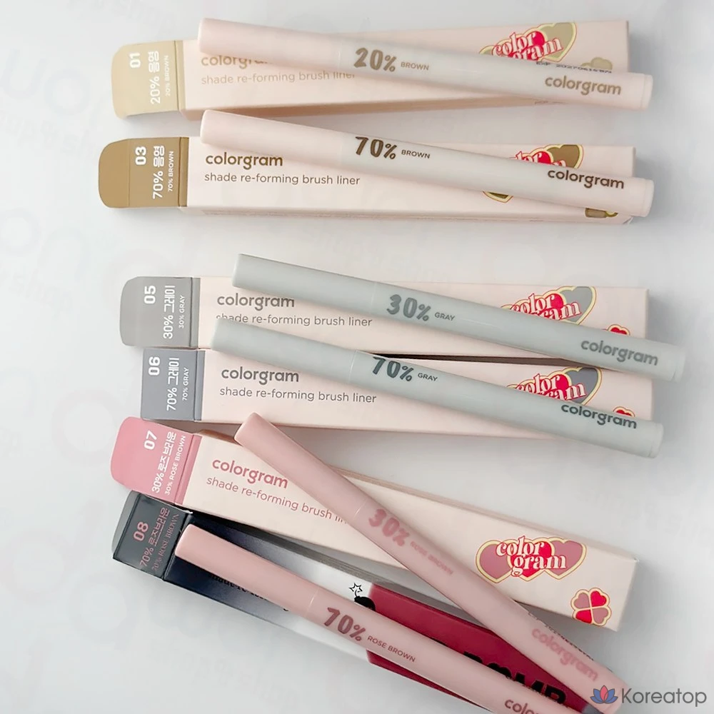 Айлайнер Colorgram Shade Creation Liner Rose Brown, оттенок 07 30% Rose Brown, 1 шт.