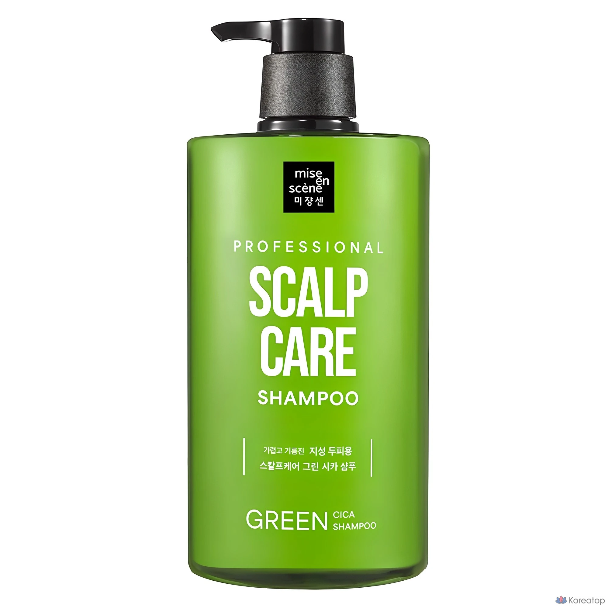 Mise en Scene Scalp Care Зеленый шампунь Cica, 1 л, 1 шт.