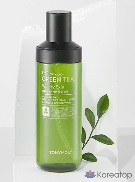 Увлажняющий крем для кожи Tony Moly The Chok Chok с зеленым чаем, 180 мл, 1 шт.