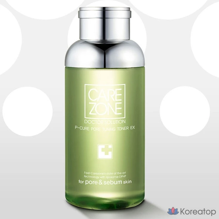 Carezone Figure Pore Tuning Toner Emulsion EX, 2 комплекта, фото 5