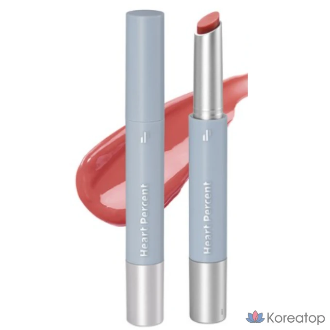 Помада Heart Percent Dot On Mood Dewy Melting Lipstick, 1 шт., 1,5 г, оттенок Rosy Pig (№ 04)