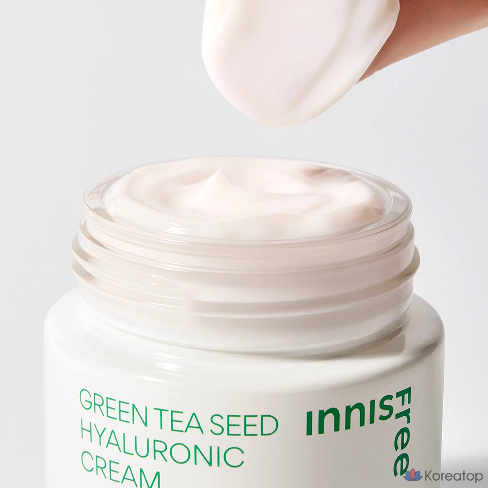 Набор из 3 средств по уходу за кожей Innisfree с зеленым чаем и гиалуроновой кислотой, 1 комплект.