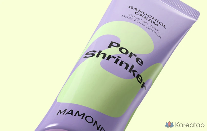 Набор из 2 ампул тоника Mamonde Pore Shrinker Bakuchiol Cream + Retinol, 60 мл, 1 шт.