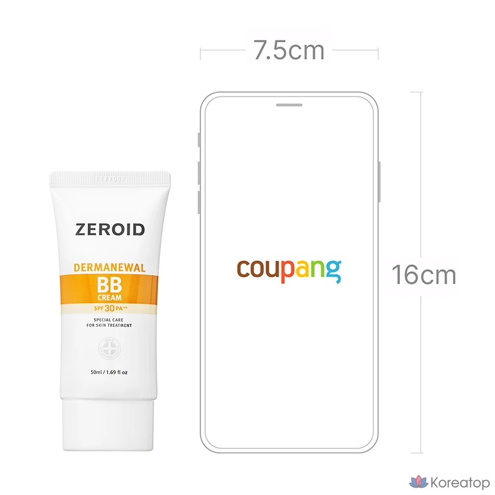 BB-крем ZEROID Dermanual, 50 мл, 1 шт.