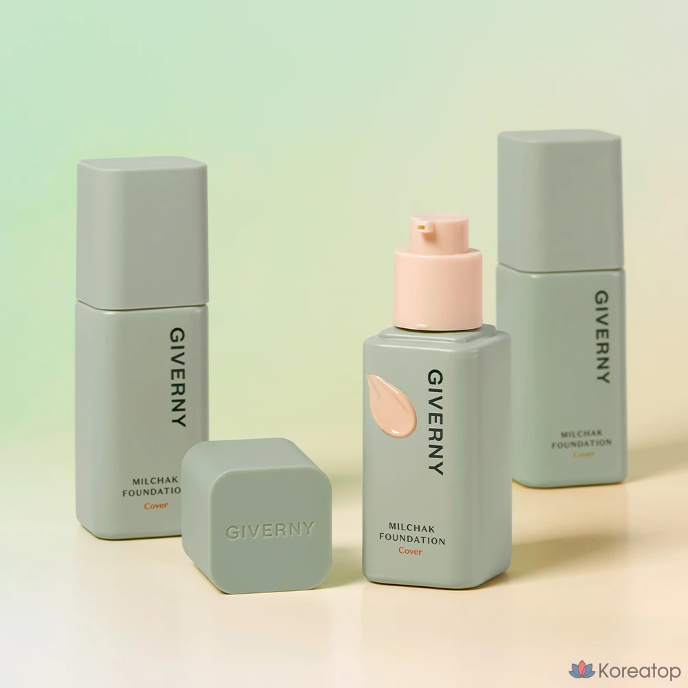 Тональный крем Giverny Close Cover Foundation, 30 мл, 1 шт., цвет 21C Cool Beige, фото 4