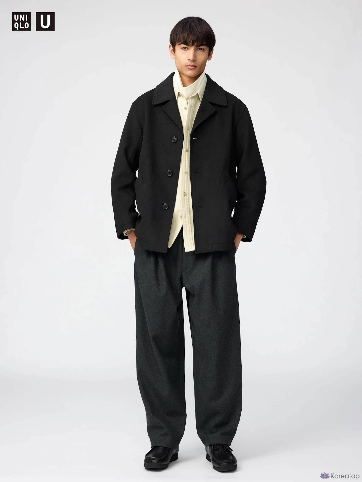 Брюки Uniqlo Brushed Jersey Wide Pants