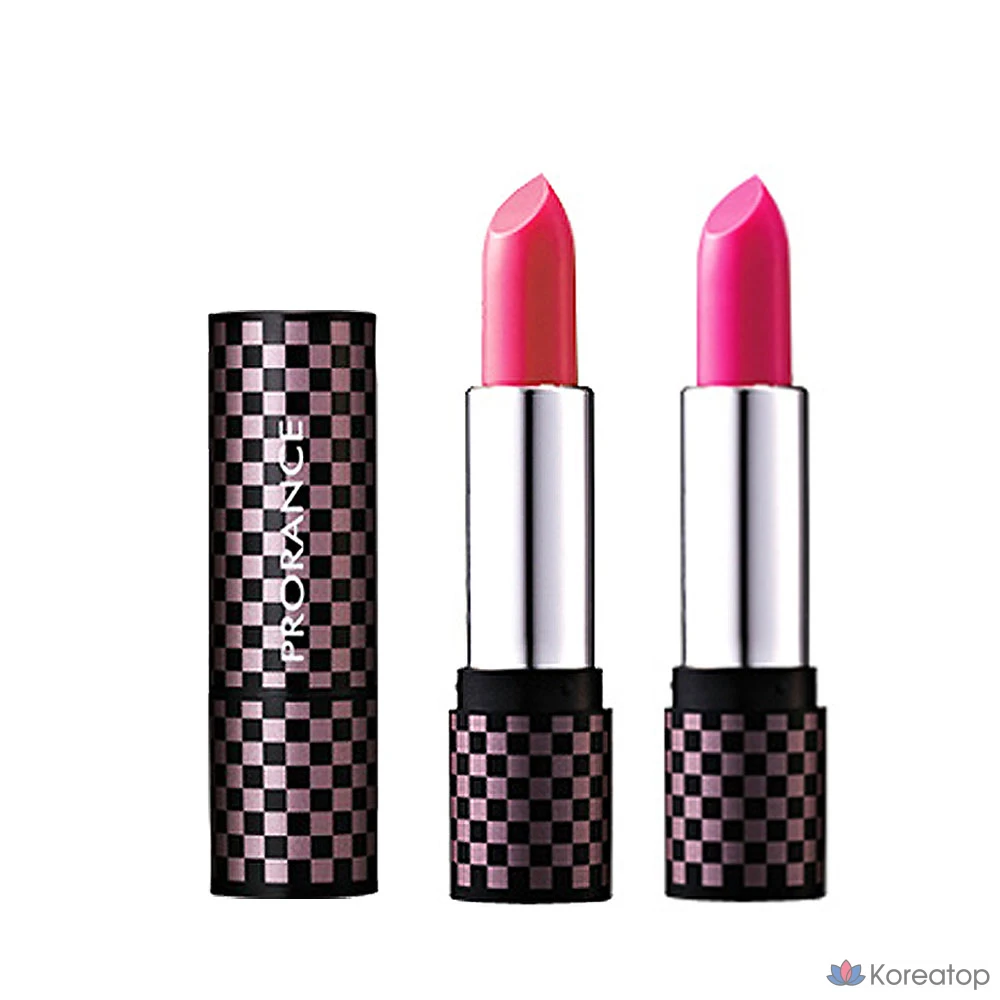 Помада Prorance Magic Lipstick с эффектом обратного изменения цвета, 2 шт., розовый + ярко-розовый, 3,5 г, фото 2