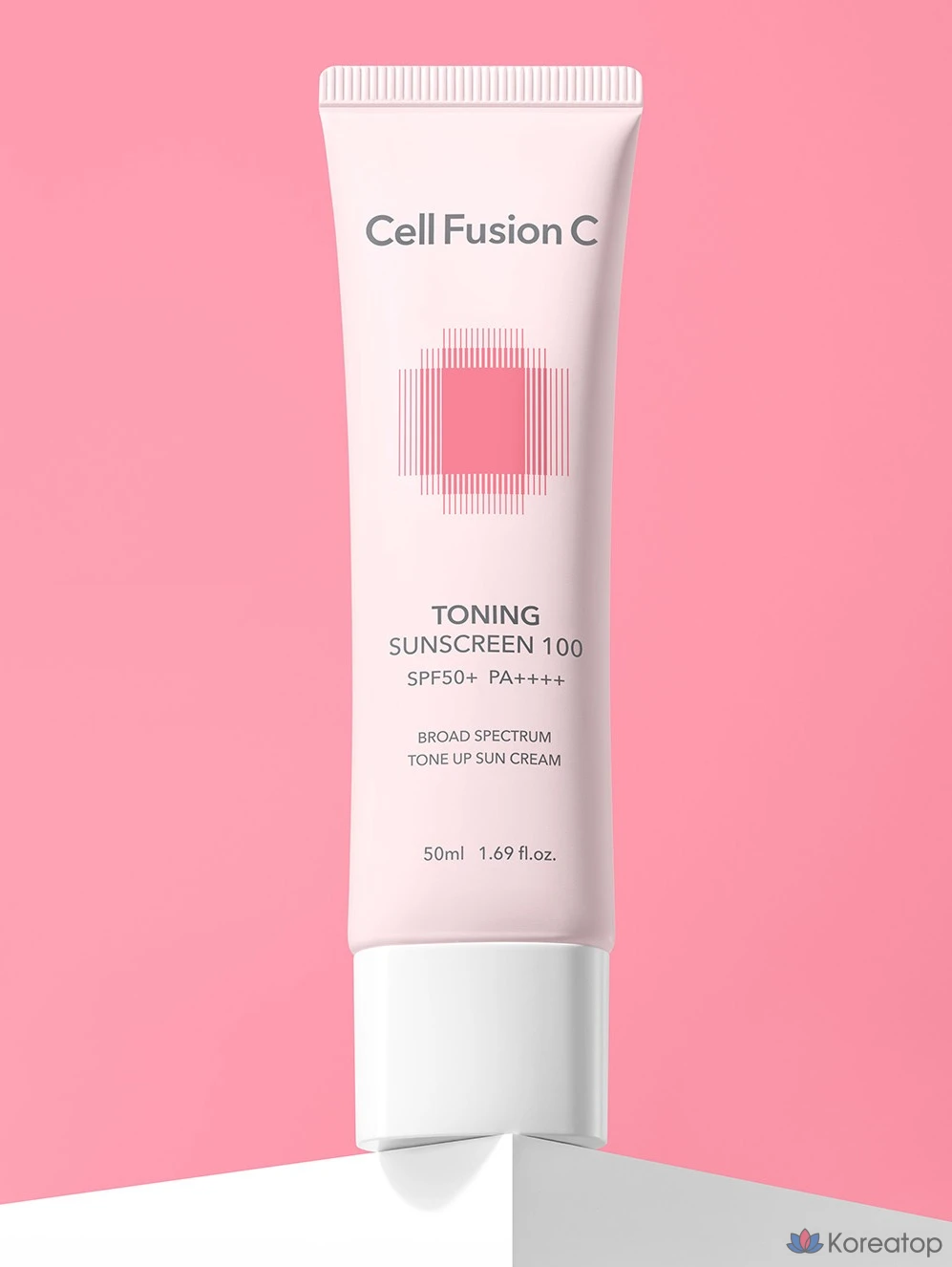 Солнцезащитный тонирующий крем Cellfusion C Fade Free 100 SPF50+ PA++++, 50 мл, 1 шт.