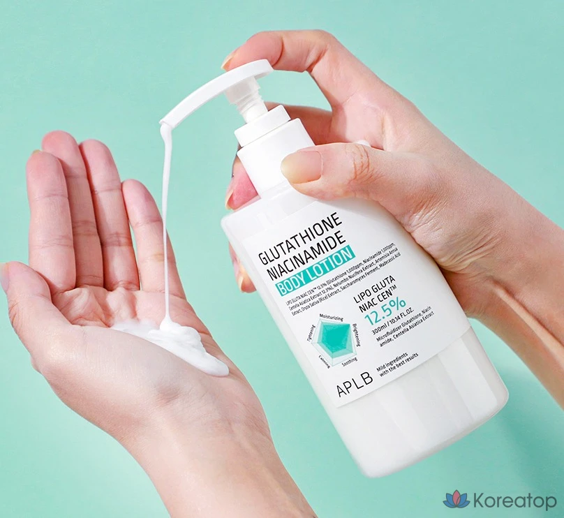 Лосьон для тела APLB Glutathione Niacinamide Body Lotion, 300 мл, 1 шт.