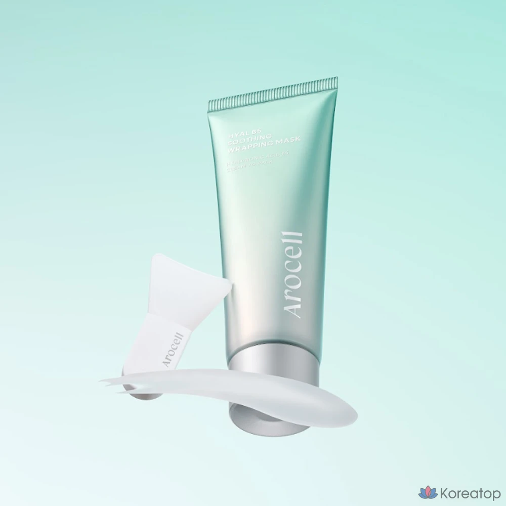 Успокаивающая обертывающая маска Arocell Hyal B5, 80 мл, 1 упаковка, 5 штук., фото 4