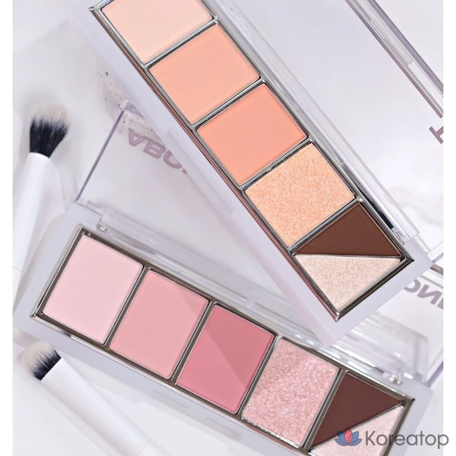 Оттенок About Tone Return to Basic Shadow Palette, AT. 02 Soft, 1 шт.