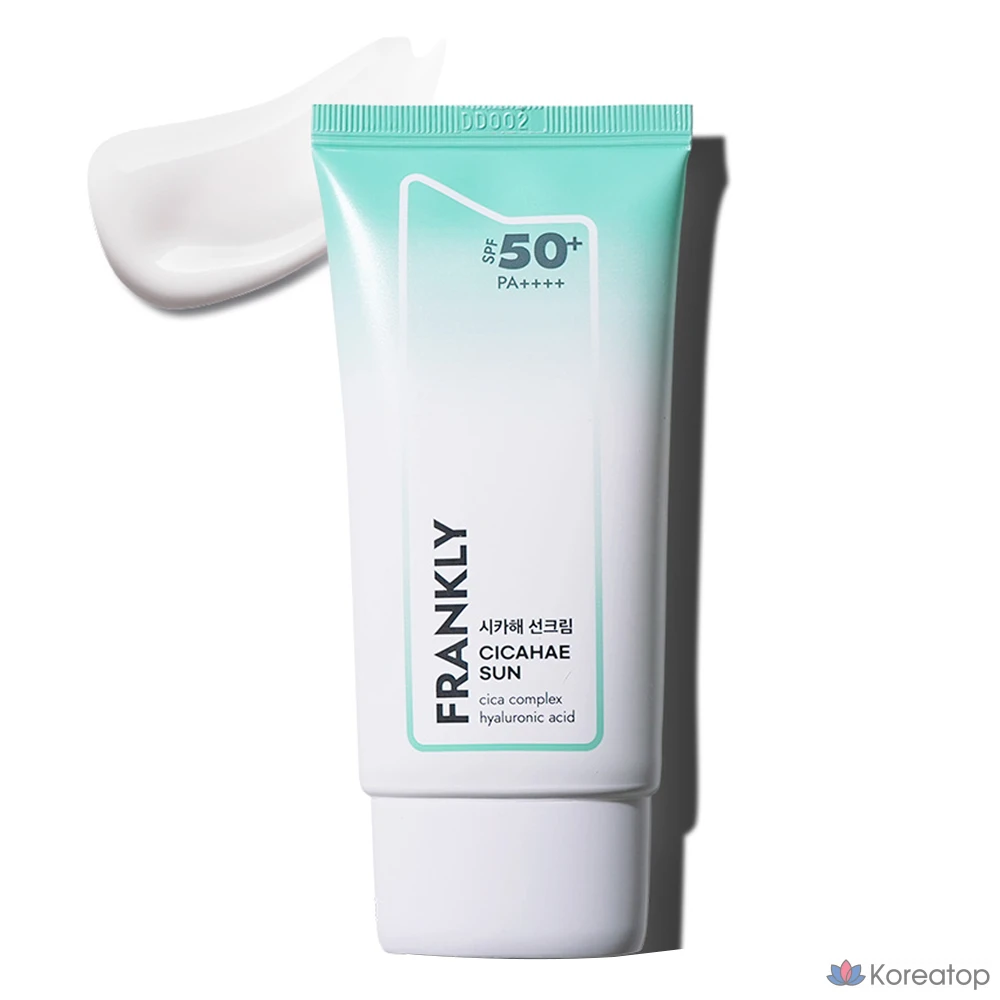 Солнцезащитный крем Frankly Cicahae SPF50+ PA++++, 1 шт., 50 мл