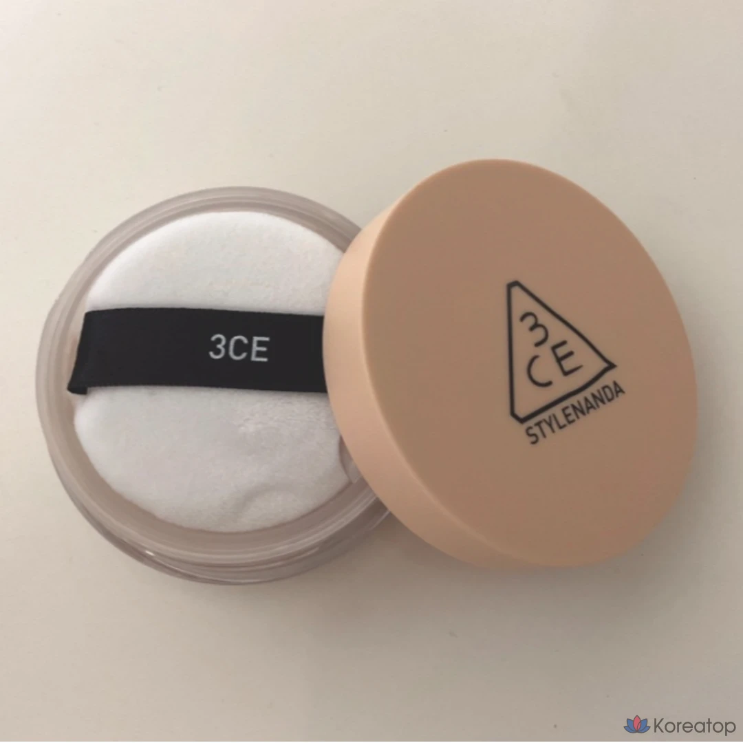 Рассыпчатая пудра 3CE Natural Finish, оттенок 02 Medium Beige, 1 шт., фото 2