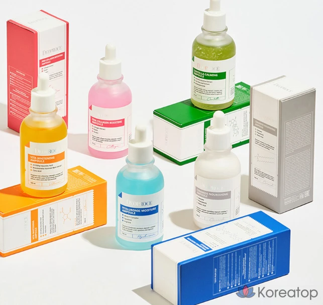 Успокаивающая ампула Deoproce с экстрактом центеллы, 100 мл, 1 шт.