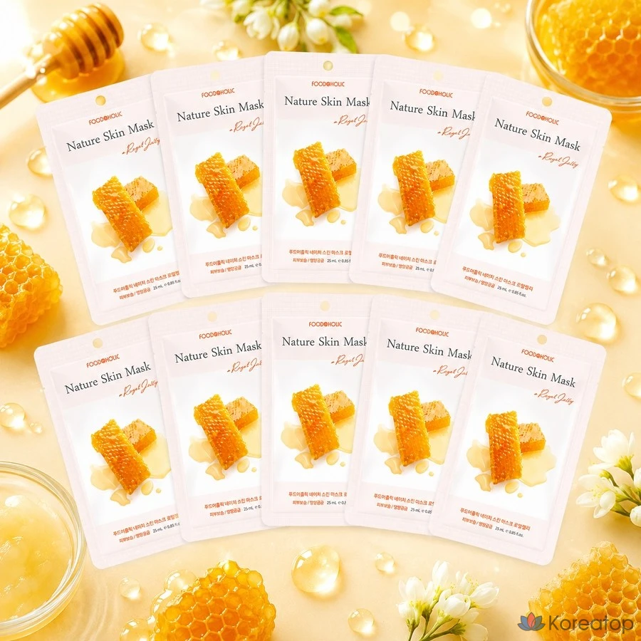 Тканевая маска для лица FoodaHolic Moisture Soothing Mask, 10 шт., фото 5