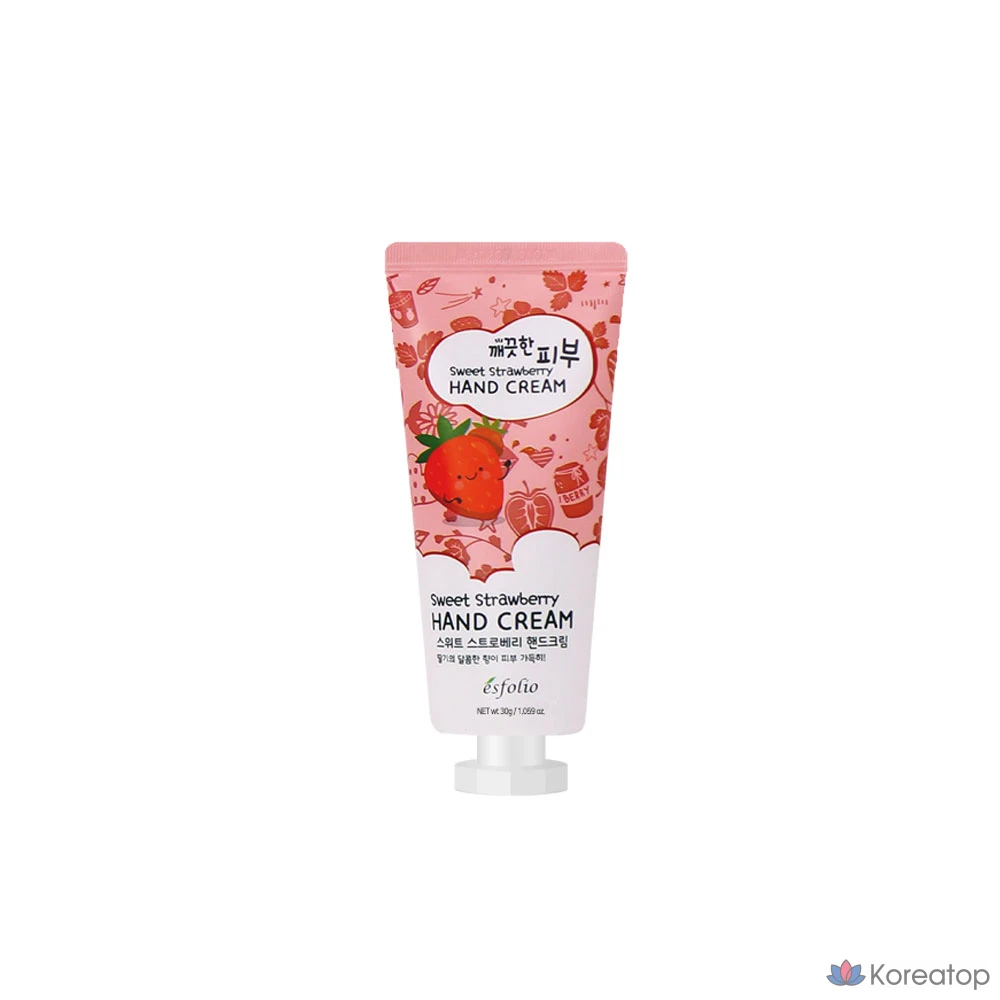 Набор из 5 кремов для рук Clean Skin / Клубничное молоко, юдзу, персик, экстракт улитки, увлажняющий, повышающий эластичность, отбеливающий, 150 г, 1 шт.