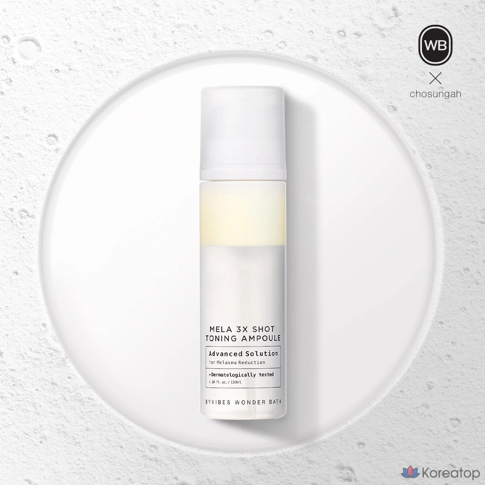 Тонизирующая ампула Wonder Bath Mela 3X Shot, 1 шт., 130 мл