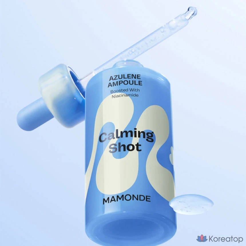 Успокаивающая ампула Mamonde Calming Shot Azulene Trace Moisture Ampoule, 50 мл, 1 шт.