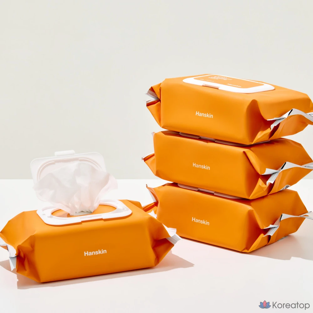 Салфетки для очищения от черных точек HANSKIN, 100 листов, 1 упаковка.