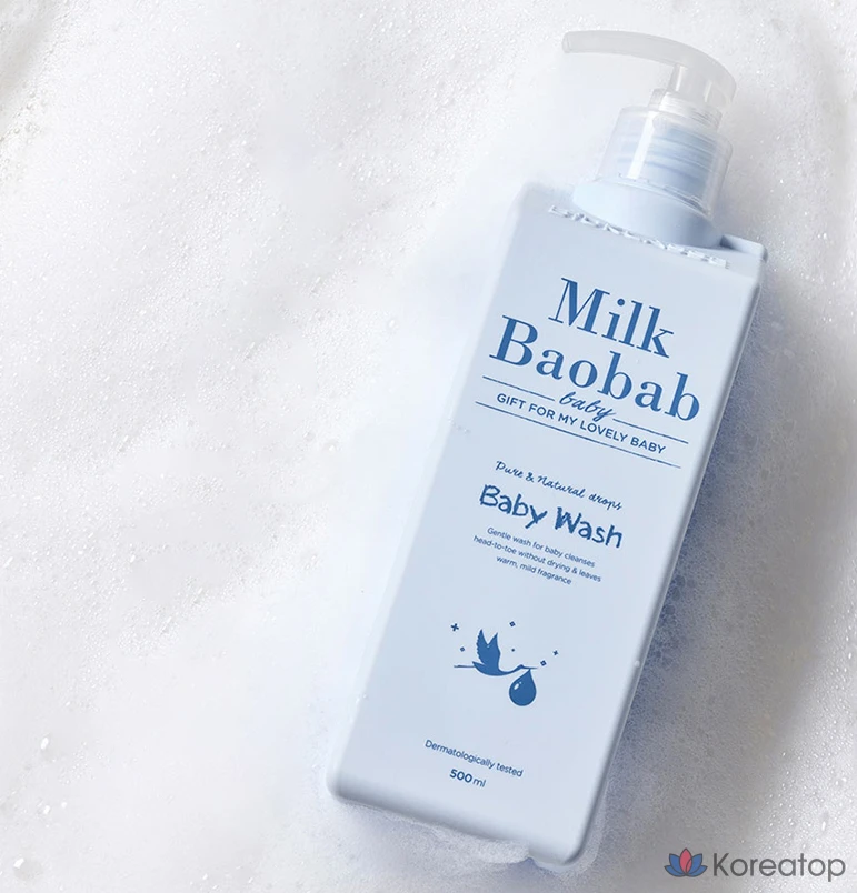 Детское универсальное средство для мытья Milk Baobab, 500 мл, 1 шт.