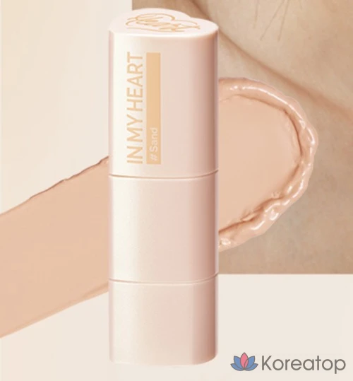 Тональный крем-стик Touch in Sol Pretty Filter In My Heart, 7 г, 1 шт., песочный цвет., фото 3