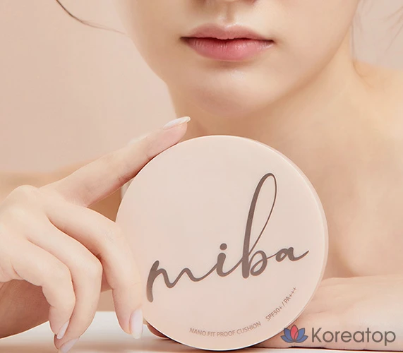 Тональный крем MIBA Nano Fit Proof Cushion Foundation, 20 г, № 21, светло-бежевый, 1 шт., фото 4