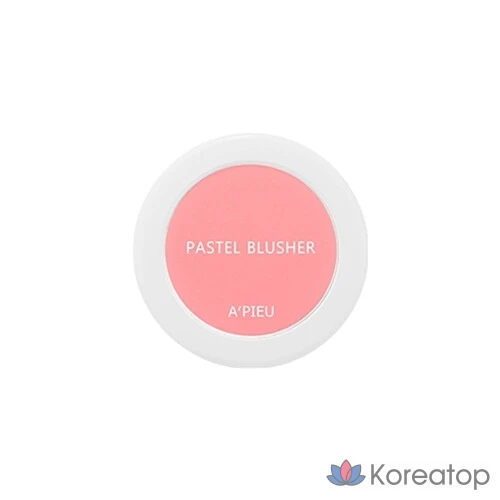 Пастельные румяна A'Pieu, 4,3 г, нежно-розовый, 1 шт.