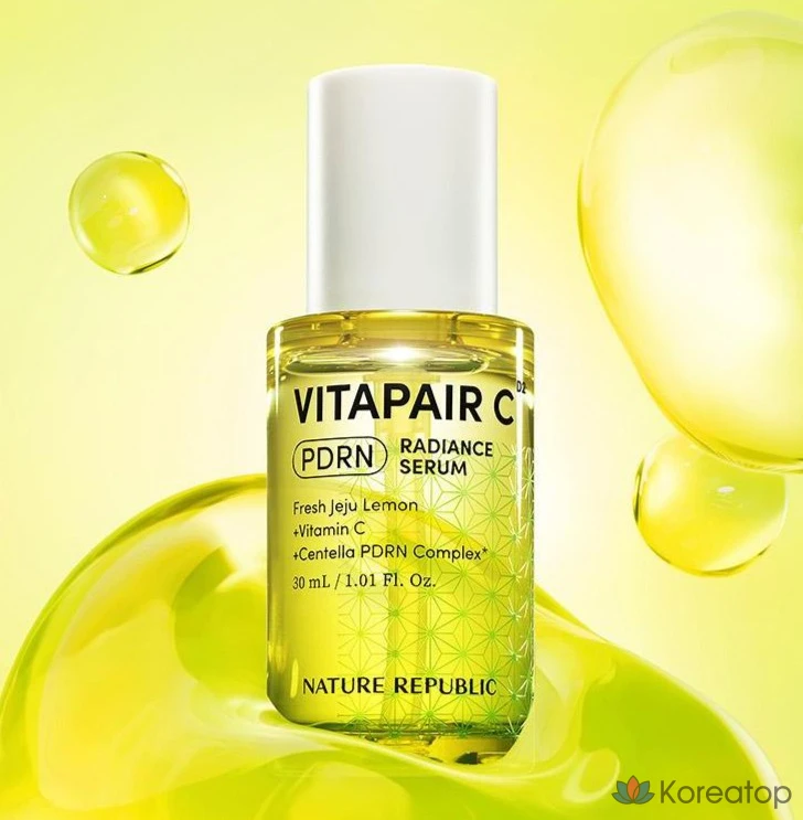 Сыворотка для лица Nature Republic Vitapair C PDRN Radiance Serum, 30 мл, 1 шт.