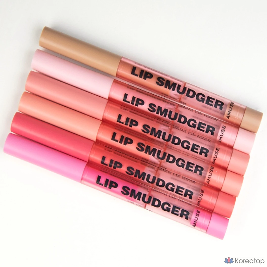 Губная помада Amuse Lip Smudger, карандаш для губ Amuse Lip Pencil, основа под помаду Amuse Lip Pencil, 1 шт.