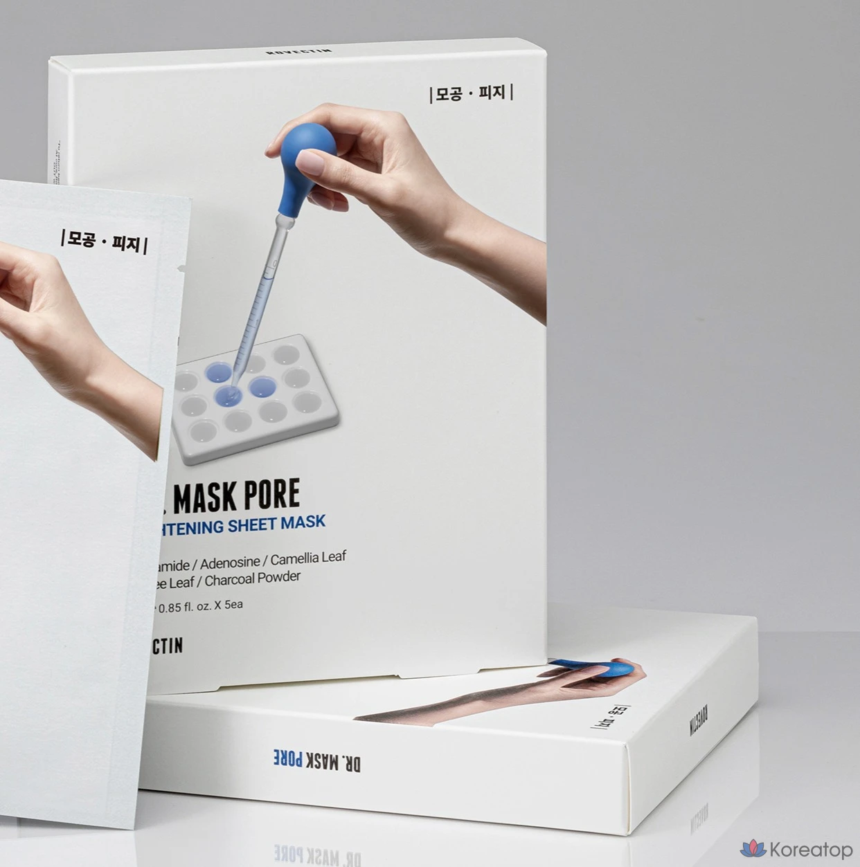 Маска для очищения пор Rovectin Doctor Mask, набор из 1 и 5 штук., фото 6