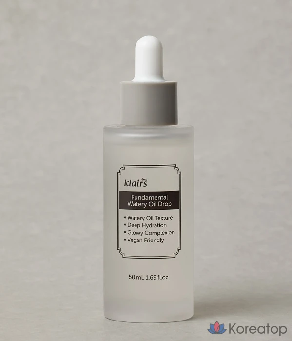 Увлажняющая ампула Dear, Klairs Fundamental Watery Oil Drop, 50 мл, 1 шт.