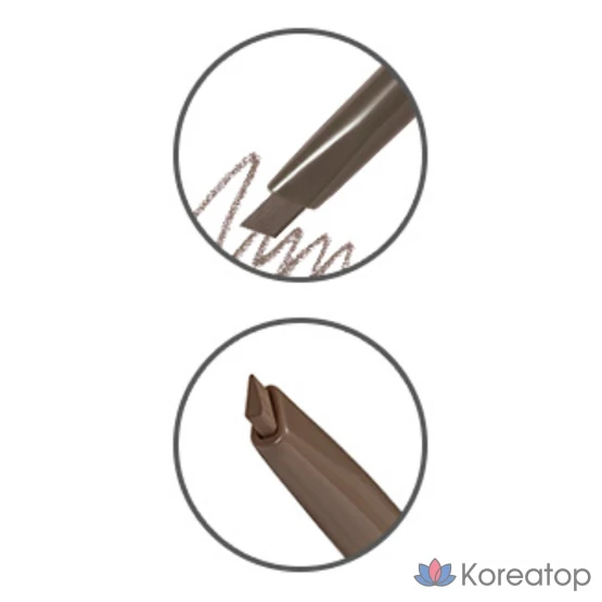 Карандаш для бровей Etude House Drawing Auto Pencil 0,25 г, № 6, пепельно-коричневый, 1 шт.