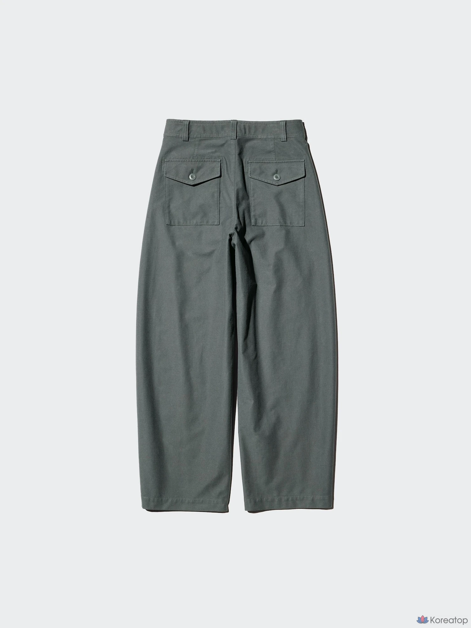 Брюки Uniqlo Jersey Barrel Leg Pants Long Length, длина 77 см