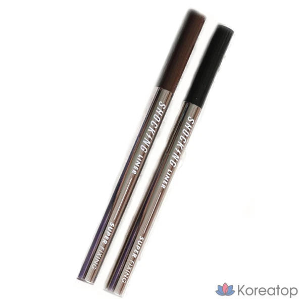 Подводка для глаз Tony Moly The Shocking Vegan Liner Super Fixing 0.5g, № 01 Shocking Black, 1 шт.