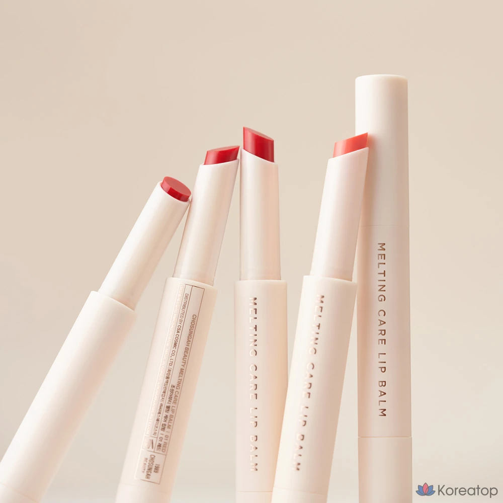 Бальзам для губ CHOSUNGAH Beauty Melting Care, 01 Красный, 1,8 г, 1 шт.