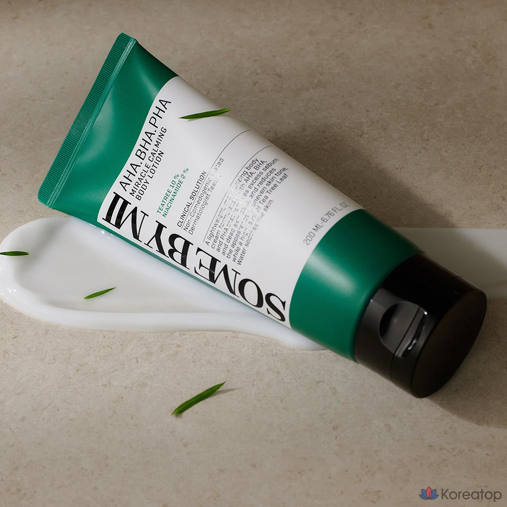 Успокаивающий лосьон для тела Some By Mi AHA BHA PHA Miracle с ароматом масла листьев розмарина, 200 мл, 1 шт.