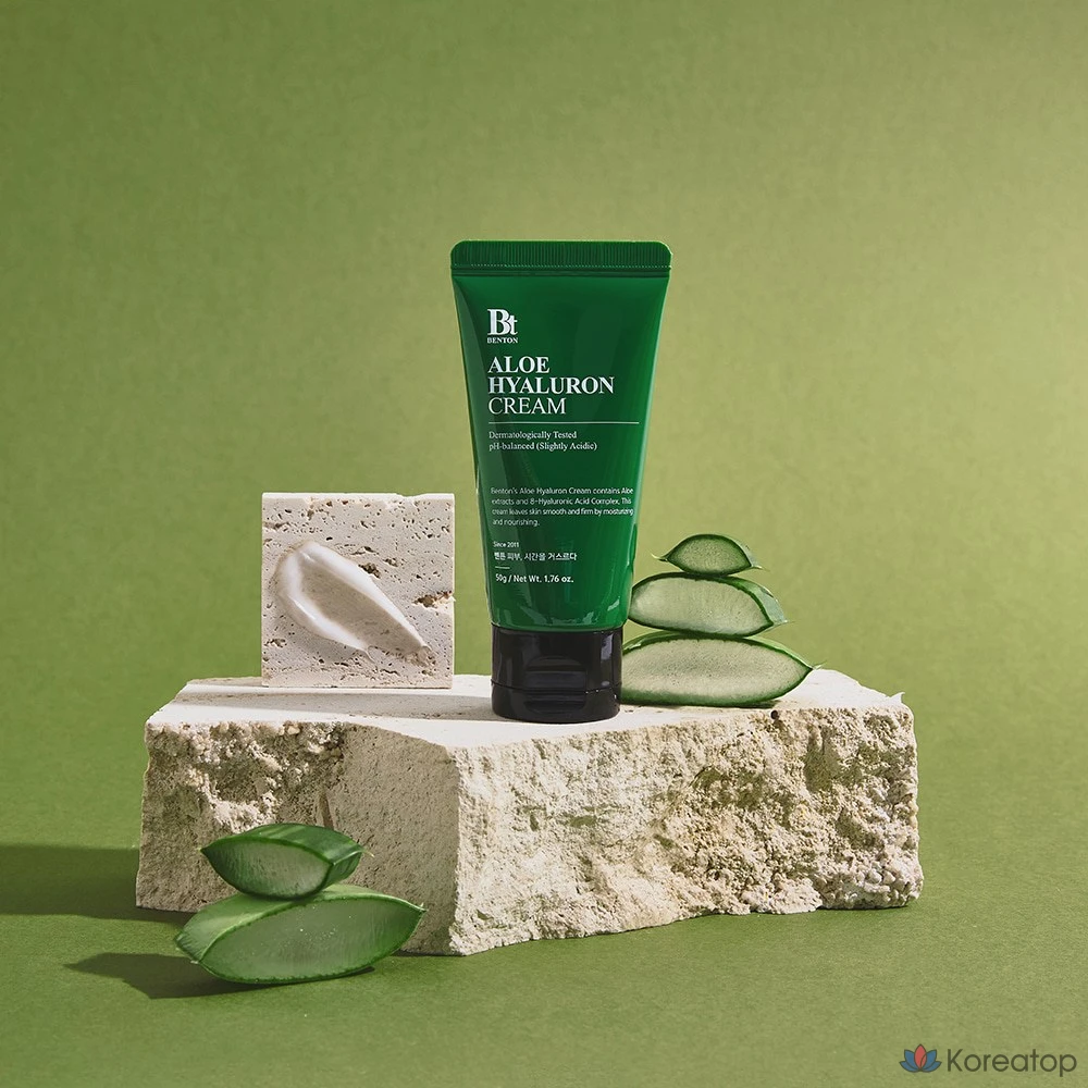 Крем Benton с алоэ и гиалуроновой кислотой, 50 г, 1 шт.