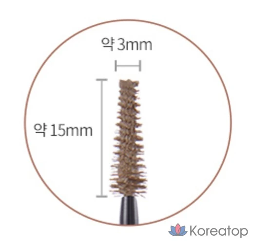 Тушь для бровей BANILA CO by BANILA CO Smudge Out Detail Browcara, оттенок 05 Dusty Mauve, 1 шт., фото 6