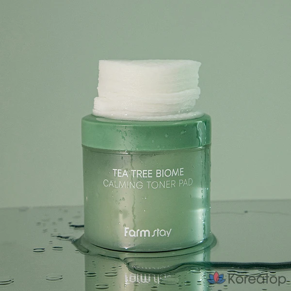 Тонизирующие подушечки FarmStay Tea Tree Biome, 70 листов, 1 упаковка