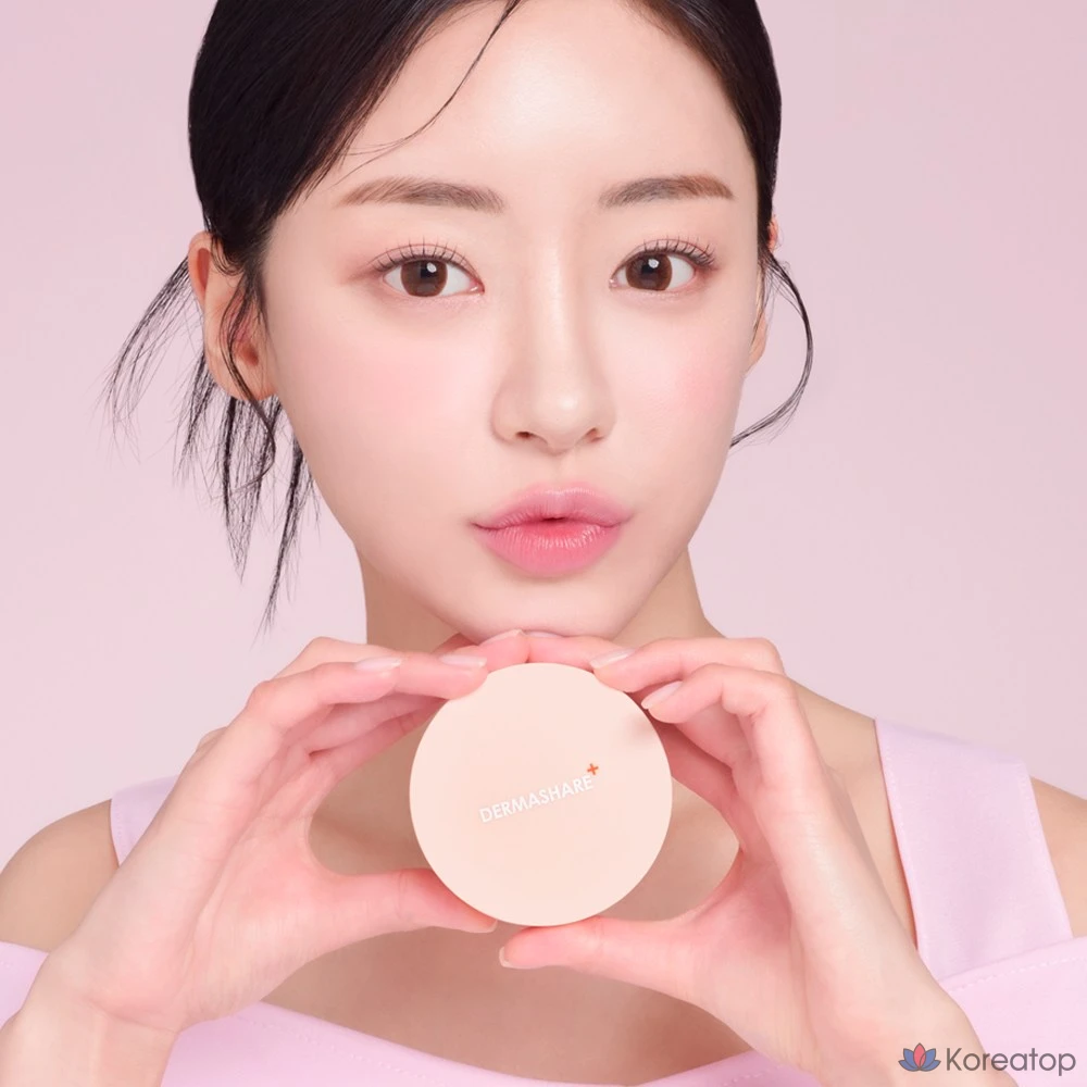 Dermashare Propolis 25% Longwear Serum Cover Moisturizing Soothing Radiance Water Glow Cushion Pact Foundation Refill 15g, 1ea, No. 21 Light Refill, фото 4