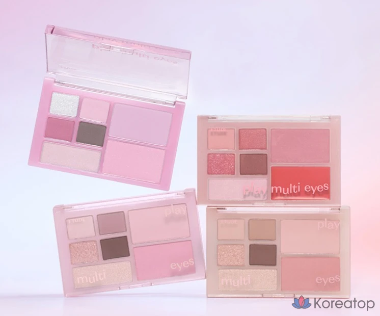 Палетка теней для век Etude House Play Multi Eyes Shadow Palette, Coolpiece Innerpiece, 1 шт., фото 9