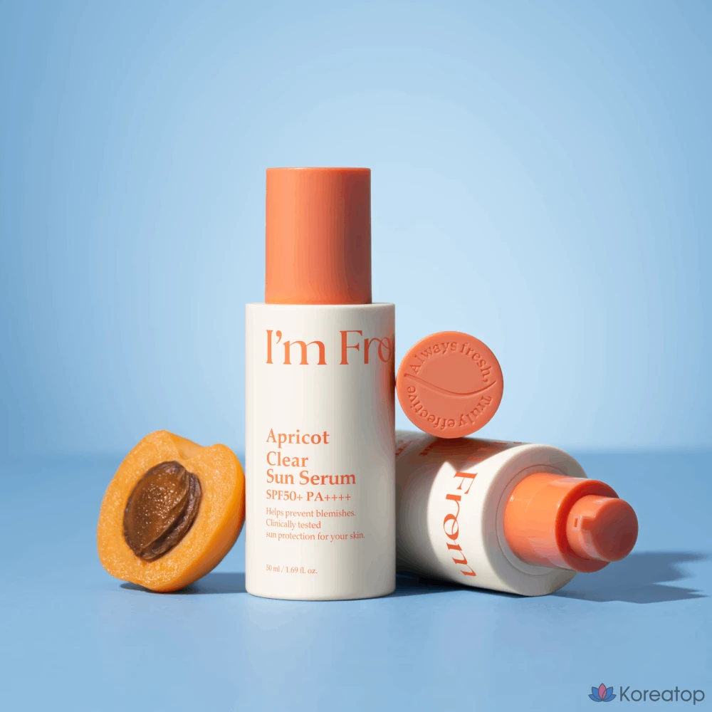 Солнцезащитная сыворотка I'm From Apricot Clear Sun Serum, 1 шт., 50 мл