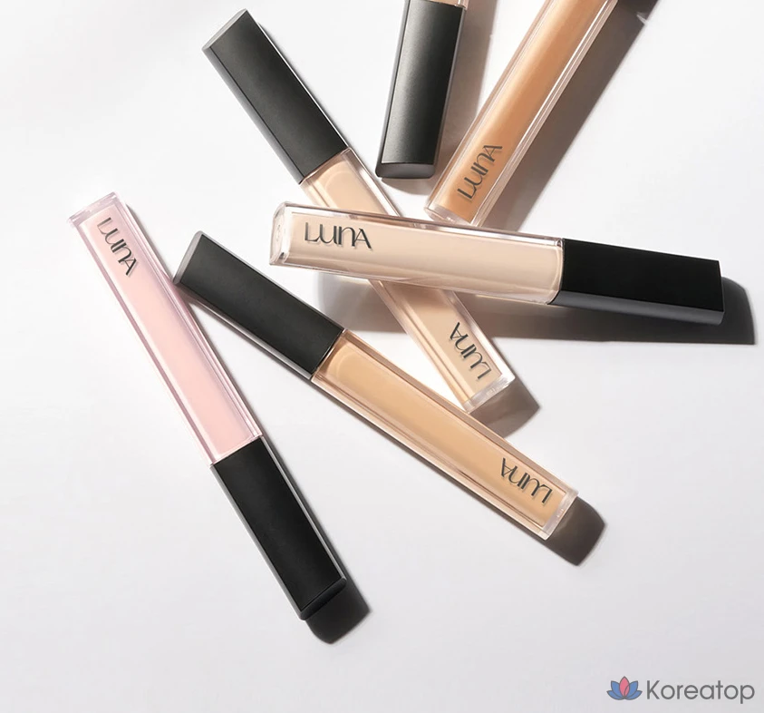 Liquid Concealer Luna Long-Lasting Tip, 7.5 g, 1 pc., porcelain color., фото 3