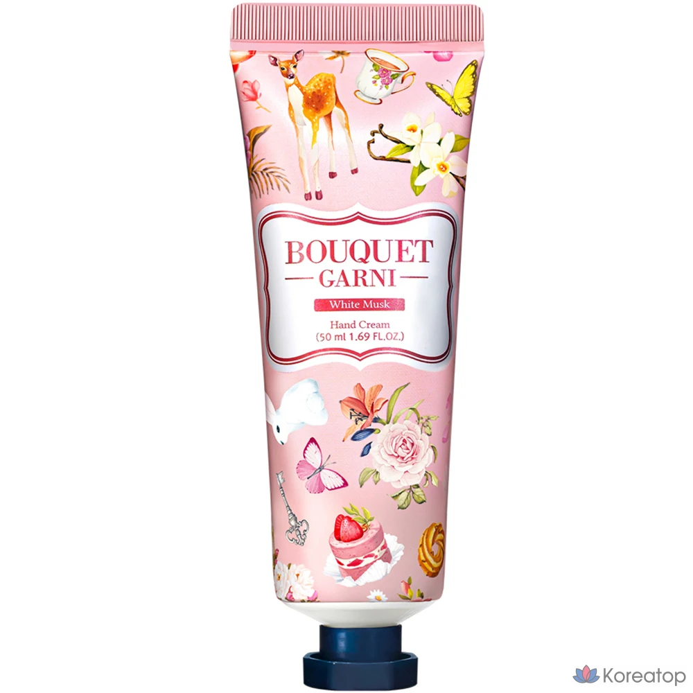 Крем для рук Bouquet Garni «Белый мускус», 50 мл, 1 шт.