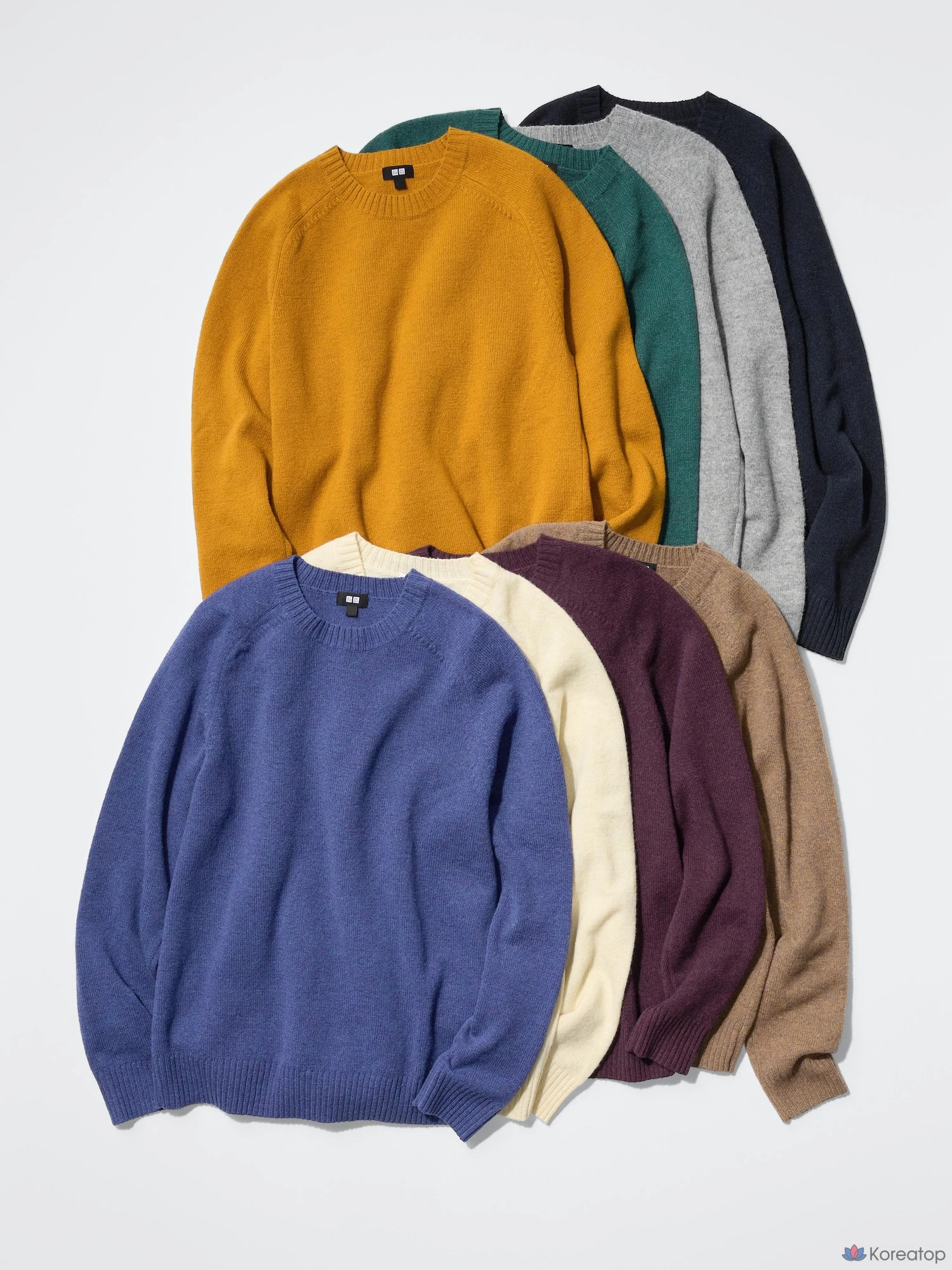 Свитер Uniqlo Lambswool Crew Neck Sweater